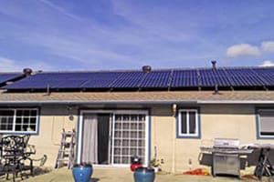 Photo of Avellino solar panel installation in Orange