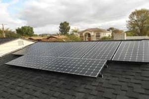 Photo of Komasa solar panel installation in Bonita
