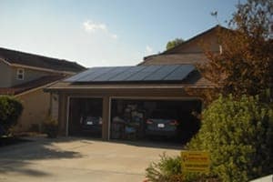 Photo of Thomas solar panel installation in Coronado