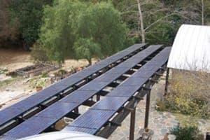 Photo of Gilmore solar panel installation in Del Mar