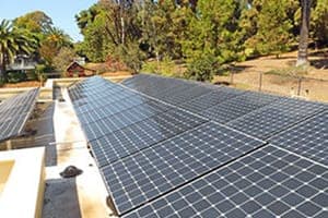 Photo of Faber solar panel installation in San Diego