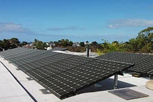 Photo of Zoehrer solar panel installation in Del Mar