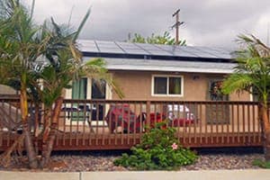 Photo of Bowman solar panel installation in El Cajon
