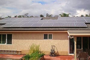 Photo of Torrance solar panel installation in El Cajon