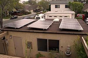 Photo of Brauner solar panel installation in San Diego