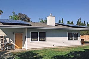 Photo of Grot solar panel installation in San Diego