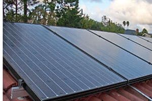 Photo of Luchetti solar panel installation in San Diego