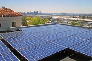Photo of Snyder solar panel installation in San Diego