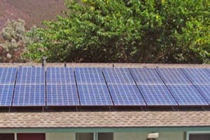 Photo of Najarro solar panel installation in Lakeside