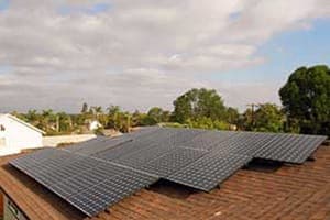 Photo of Carrico solar panel installation in San Diego