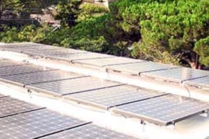 Photo of Kuhrts solar panel installation in San Diego