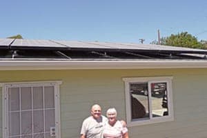 Photo of Lyon solar panel installation in San Diego