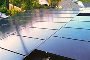 Photo of Frank solar panel installation in Tierra Santa