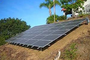 Photo of Kent solar panel installation in Valley Center