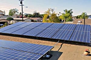 Photo of Vassier solar panel installation in San Diego