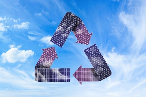 California Solar Panel Recycling Graphic