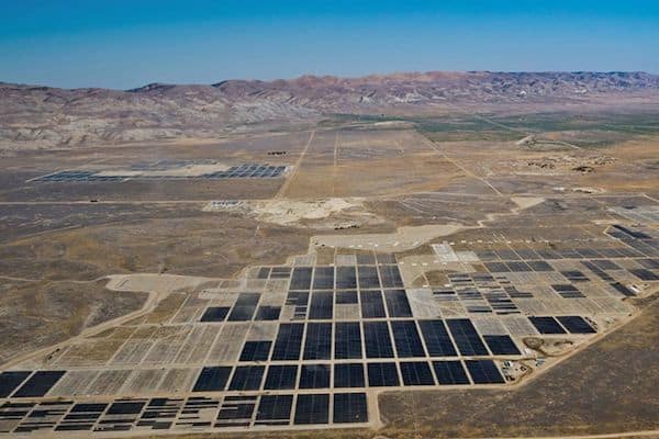 CA Crimson Solar Project from Birds Eye View