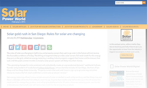 Solar Power World screen shot