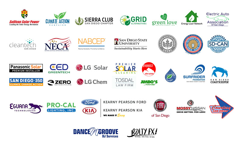 Large collage of sponsor logos