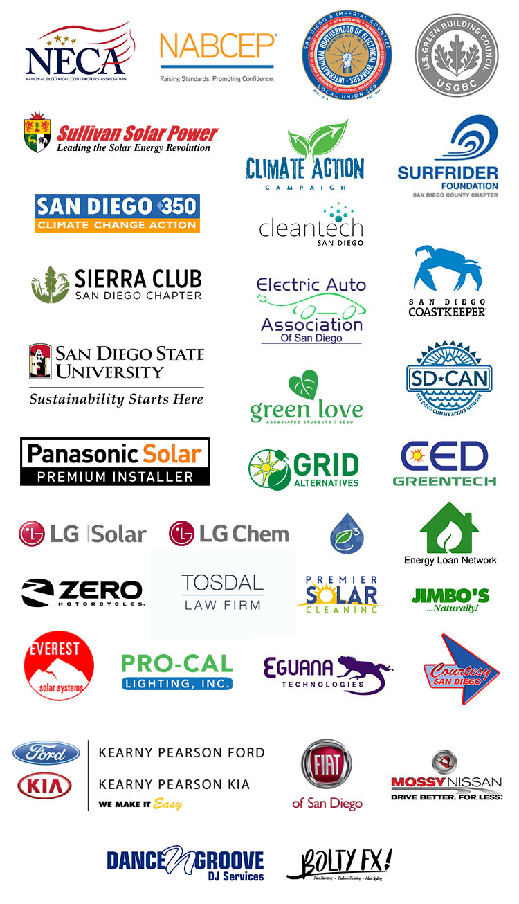 Small collage of sponsor logos