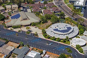 Photo of San Diego Kyocera KU270-6MCA solar panel installation by Sullivan Solar Power at the Moorland residence