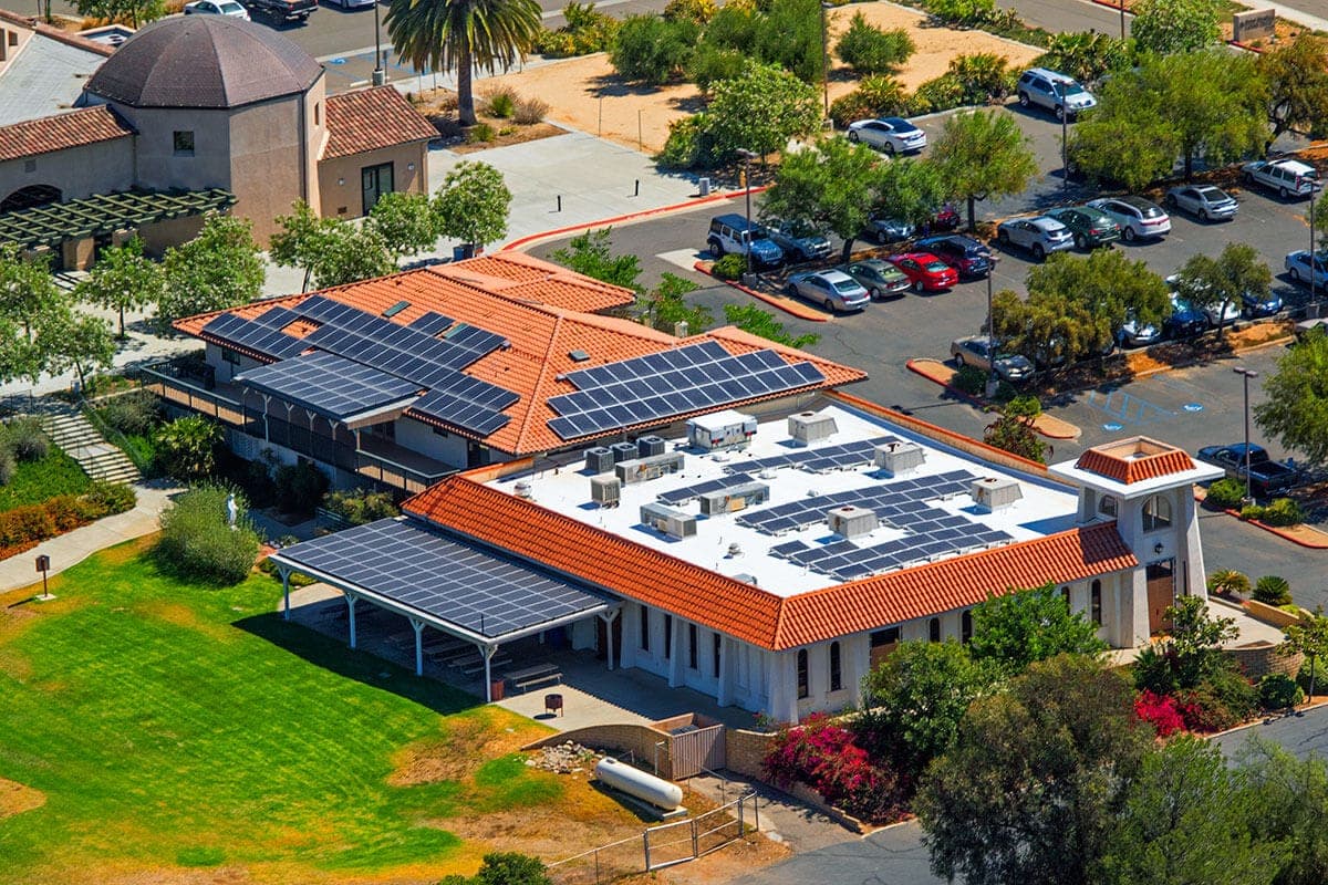 Photo of Valley Center SunPower SPR-327-COM solar panel installation by Sullivan Solar Power at the Hernandez residence