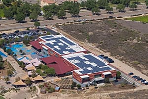 Photo of High Tech High Chula Vista solar panel installation by Sullivan Solar Power