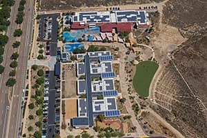 Aerial Image of High Tech High School in San Diego