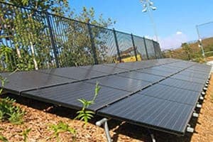Photo of San Diego Country Estates Association solar panel installation in San Diego