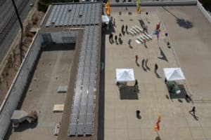 Photo of Port of San Diego solar panel installation in San Diego
