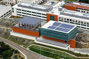 Photo of SDSU Storm Nasatir Hall Solar Power solar panel installation in San Diego