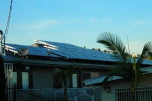 Photo of Wilshire solar panel installation in Los Feliz