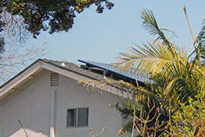 Photo of Courtemarche solar panel installation in Huntington Beach