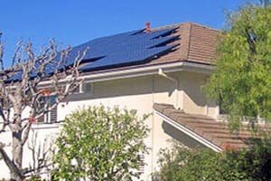 Photo of Mena solar panel installation in Irvine