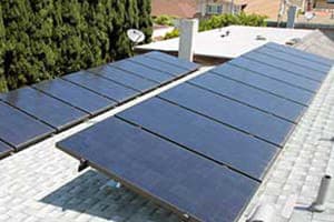 Photo of Tan solar panel installation in Irvine