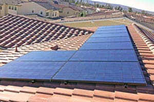 Photo of Huang solar panel installation in Irvine