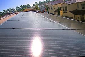 Photo of Chung solar panel installation in Irvine