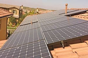 Photo of Kang solar panel installation in Irvine
