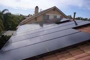 Photo of Chue solar panel installation in Irvine