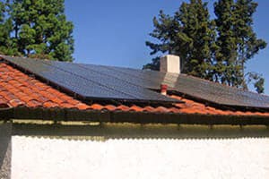 Photo of McConnell solar panel installation in Fullerton