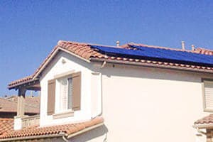 Photo of Sherman solar panel installation in Las Flores