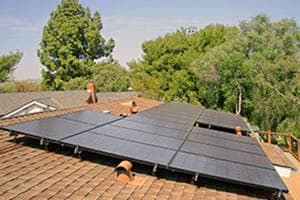 Photo of Vosecky solar panel installation in Brea
