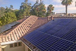Photo of Mathis solar panel installation in San Clemente