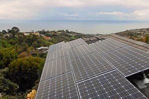 Photo of Cohen solar panel installation in Laguna Beach