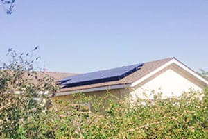 Photo of Malone solar panel installation in Chino