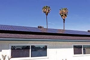 Photo of Martinez solar panel installation in Garden Grove