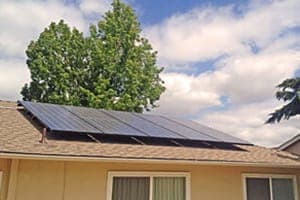 Photo of Shapiro solar panel installation in Fullerton
