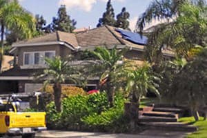 Photo of Gavello solar panel installation in Orange
