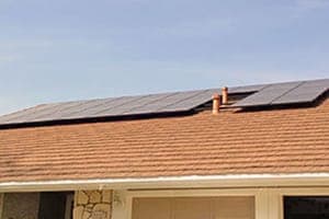 Photo of Sherman solar panel installation in Orange