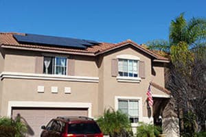 Photo of Ennis solar panel installation in Rancho Santa Margarita
